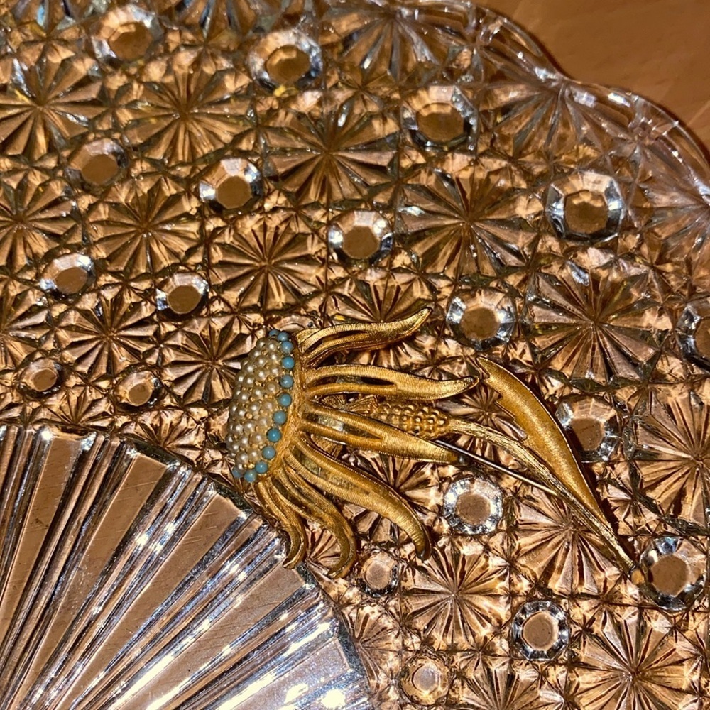 Vintage BSK Brooch